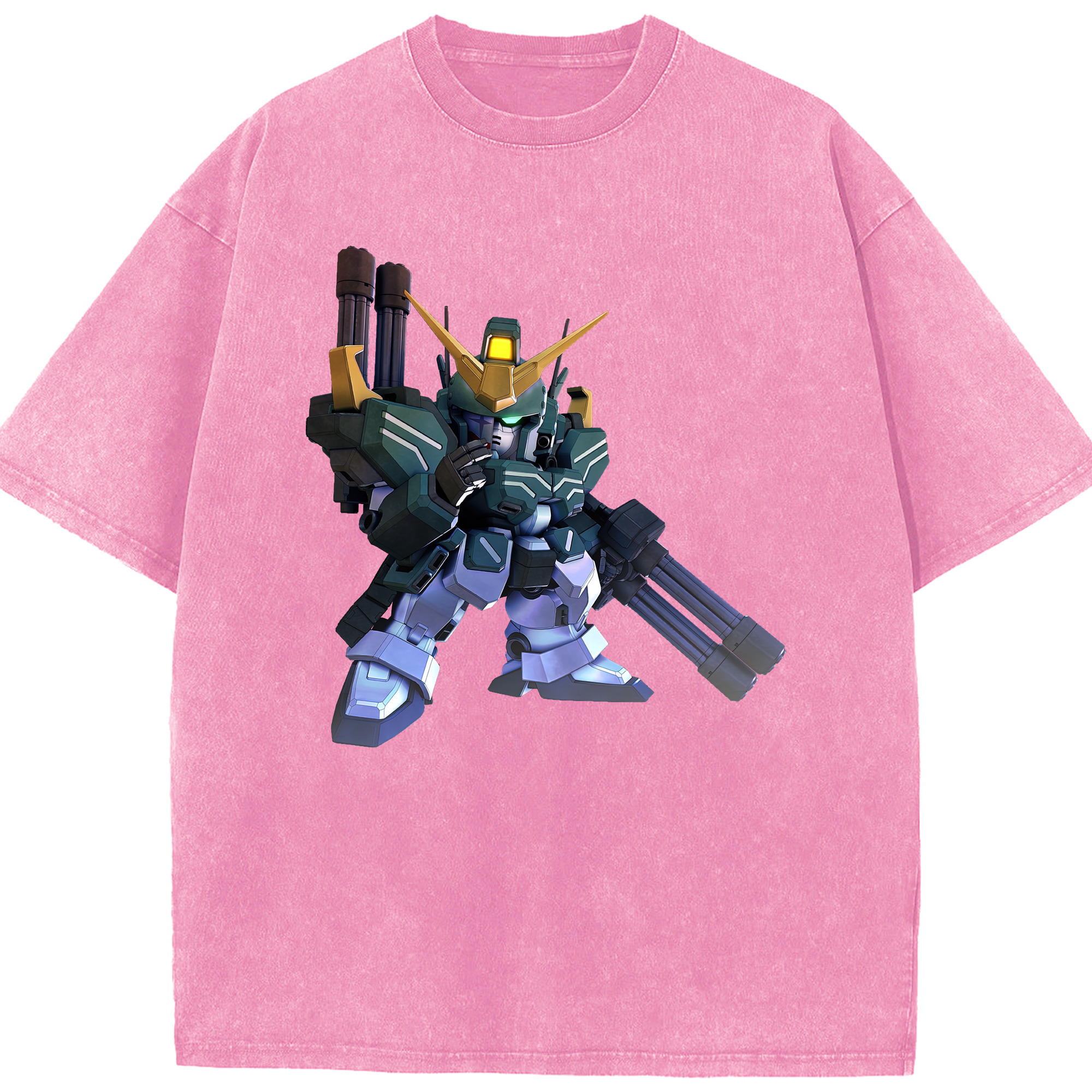 （画像用） 機動戦士ガンダム Mobile Suit Gundam 綿100% ヴィンテージ風 半袖Tシャツ（フロントプリント）